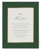 grandeur Foil-Pressed Reception Cards