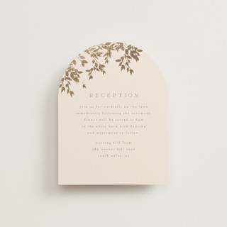 Everly Foil-Pressed Reception Cards