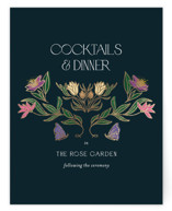 Gilded Tapestry Foil-Pressed Reception Cards