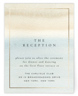 Contemplate Foil-Pressed Reception Cards
