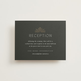 Fringe Foil-Pressed Reception Cards