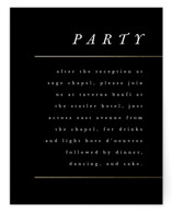 Lined Foil-Pressed Reception Cards