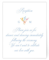 Everlasting Romance Foil-Pressed Reception Cards