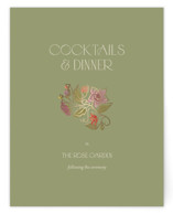 Radiant Botany Foil-Pressed Reception Cards