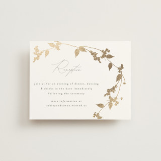 Meadow Foil-Pressed Reception Cards