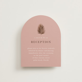 Sunset by the Sea Foil-Pressed Reception Cards