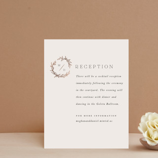 Tradition Foil-Pressed Reception Cards