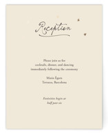 Written in the Stars Foil-Pressed Reception Cards