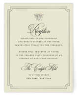 Foil-Pressed Reception Cards