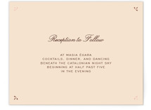 Foil-Pressed Reception Cards