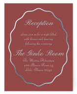 Foil-Pressed Reception Cards