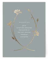 Circlet Foil-Pressed Reception Cards