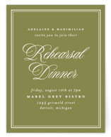 museo Rehearsal Dinner Cards