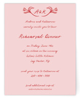 Love in Bloom Rehearsal Dinner Cards