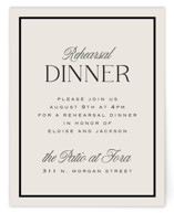 Galleria Rehearsal Dinner Cards