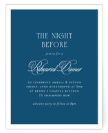 Hilton Rehearsal Dinner Cards