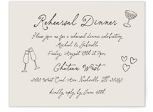 Felicity Rehearsal Dinner Cards