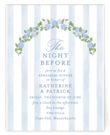 Pillowy border Rehearsal Dinner Cards