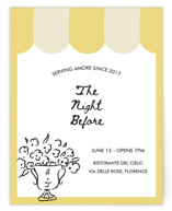 Amore Mio Rehearsal Dinner Cards