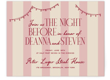 Thompson Rehearsal Dinner Cards