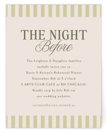 Soria Rehearsal Dinner Cards