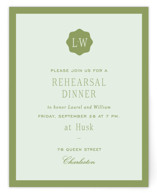 Rehearsal Dinner Cards