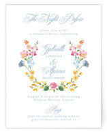 Everlasting Romance Rehearsal Dinner Cards