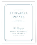 Fleur Corner Rehearsal Dinner Cards