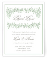 Romantic Garden Rehearsal Dinner Cards