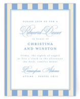 Patterned florals Rehearsal Dinner Cards