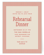 cherry Rehearsal Dinner Cards