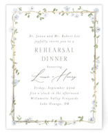 Portico Foil-Pressed Rehearsal Dinner Cards