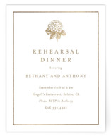 Foil-Pressed Rehearsal Dinner Cards