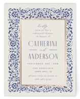 Foil-Pressed Rehearsal Dinner Cards