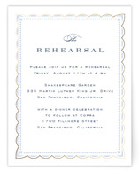 Aurelia Foil-Pressed Rehearsal Dinner Cards