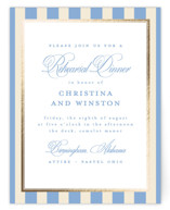 Patterned florals Foil-Pressed Rehearsal Dinner Cards