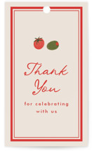 Olive Bites Rehearsal Dinner Favor Tags