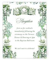 gates and pillars Reception Cards