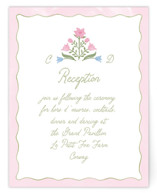 Folk Garden Reception Cards