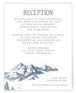 Aspen Toile Reception Cards