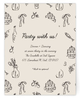 Sketchbook Love Reception Cards