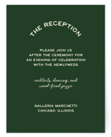 Trattoria Reception Cards