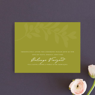 Italiano Reception Cards