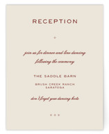 Rose Ink Reception Cards