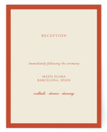 Borders Reception Cards