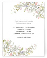 flowering arch Reception Cards
