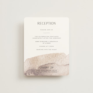 requiem Reception Cards