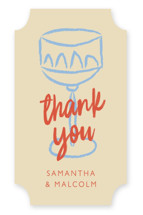 Wild Night Rehearsal Dinner Favor Stickers