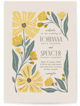 Foil-Pressed Religious and Cultural Folded Wedding Programs