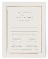 Illusion Foil-Pressed Multi-Event RSVP Cards